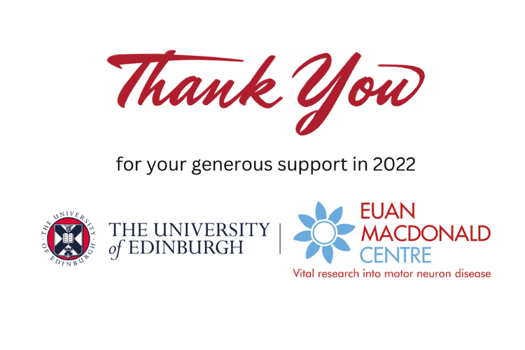 Thank you to all our 2022 fundraisers for supporting the Euan MacDonald Centre