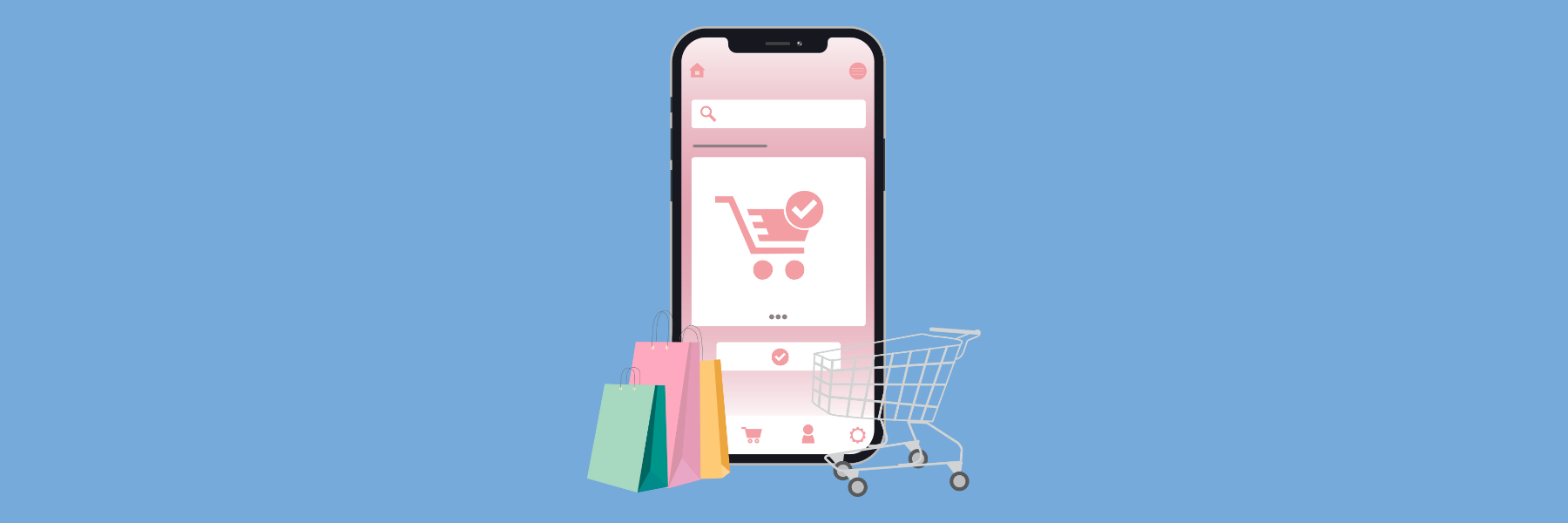 An infographic for easyfundraising. You shop, and we get FREE donations