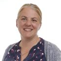 A profile picture of Dr Karen Burr, stem cell research manager in Professor Chandran's group.